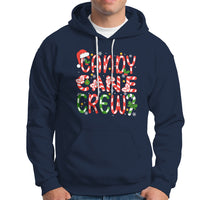 Candy Cane Crew Friend Squad Matching Christmas Hoodie - Wonder Print Shop