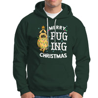 Merry Pugging Christmas Dog Pugmas Pug Xmas Hoodie - Wonder Print Shop