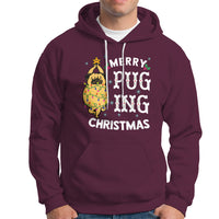 Merry Pugging Christmas Dog Pugmas Pug Xmas Hoodie - Wonder Print Shop