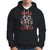 Hail Santa Krampus Ugly Christmas Candy Star Hoodie - Wonder Print Shop