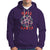 Hail Santa Krampus Ugly Christmas Candy Star Hoodie - Wonder Print Shop
