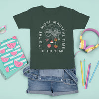 Christmas T Shirt For Kid It's The Most Magical Time Of The Year Dream Castle - Wonder Print Shop