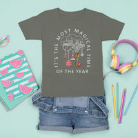 Christmas T Shirt For Kid It's The Most Magical Time Of The Year Dream Castle - Wonder Print Shop