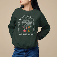 Christmas Sweatshirt It's The Most Magical Time Of The Year Dream Castle - Wonder Print Shop