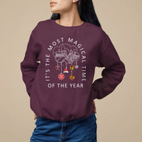 Christmas Sweatshirt It's The Most Magical Time Of The Year Dream Castle - Wonder Print Shop