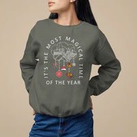 Christmas Sweatshirt It's The Most Magical Time Of The Year Dream Castle - Wonder Print Shop