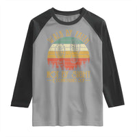 Christian Raglan Shirt Walk By Faith Not By Sight Retro