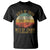 Christian T Shirt Walk By Faith Not By Sight Retro - Wonder Print Shop