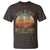 Christian T Shirt Walk By Faith Not By Sight Retro - Wonder Print Shop
