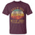 Christian T Shirt Walk By Faith Not By Sight Retro - Wonder Print Shop