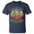Christian T Shirt Walk By Faith Not By Sight Retro - Wonder Print Shop
