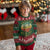 Christian Ugly Christmas Sweater Walk By Faith Not By Sight Retro - Wonder Print Shop