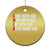 Christian Christmas Ornament Amen Agree Move End With God Never Doubt God - Wonder Print Shop