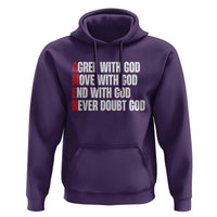 Christian Hoodie Amen Agree Move End With God Never Doubt God