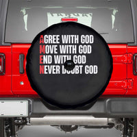 Christian Spare Tire Cover Amen Agree Move End With God Never Doubt God