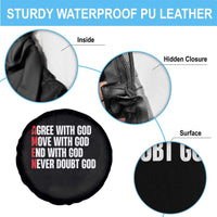 Christian Spare Tire Cover Amen Agree Move End With God Never Doubt God
