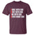 Christian T Shirt Amen Agree Move End With God Never Doubt God - Wonder Print Shop