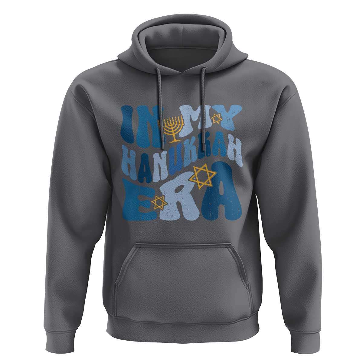 In My Hanukkah Era Hoodie Groovy Chanukkah Jewish