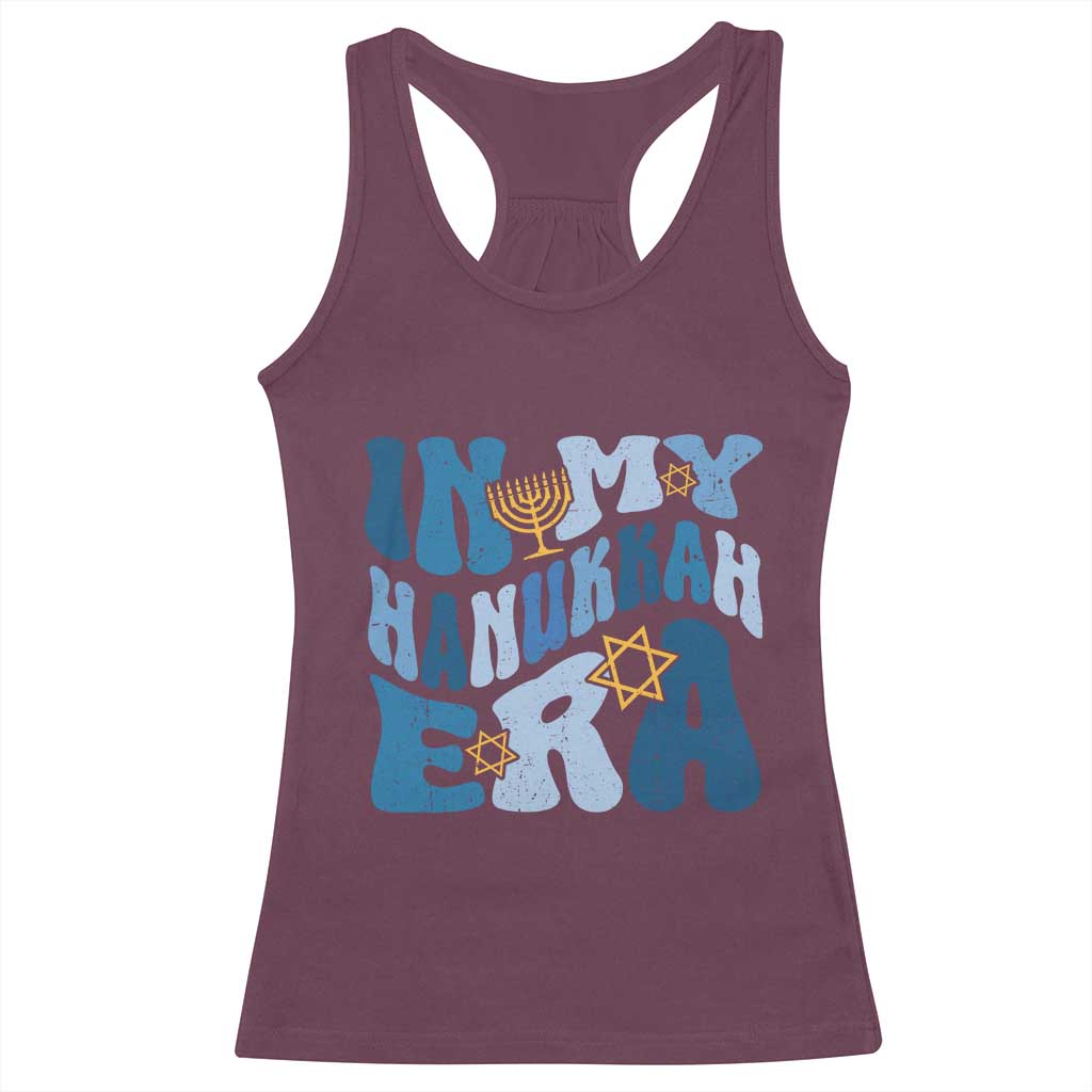 In My Hanukkah Era Racerback Tank Top Groovy Chanukkah Jewish