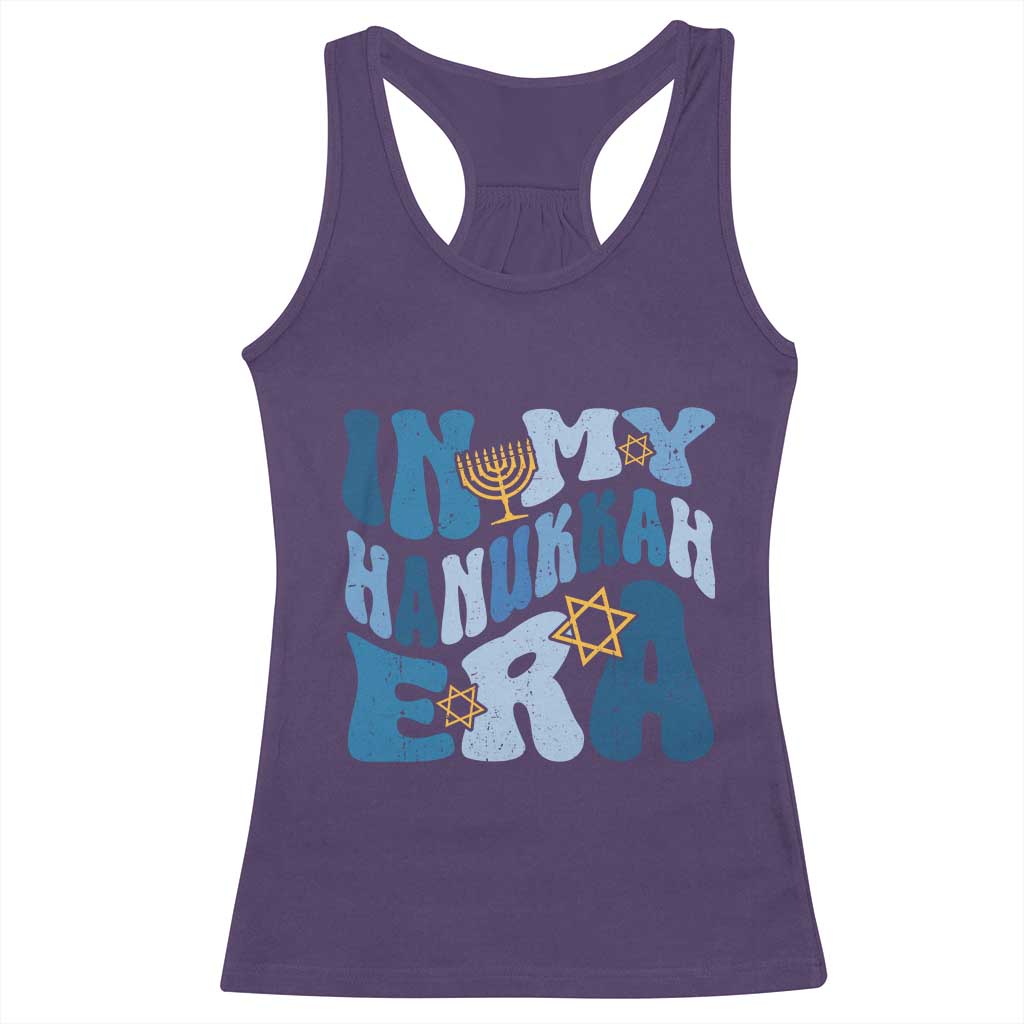 In My Hanukkah Era Racerback Tank Top Groovy Chanukkah Jewish