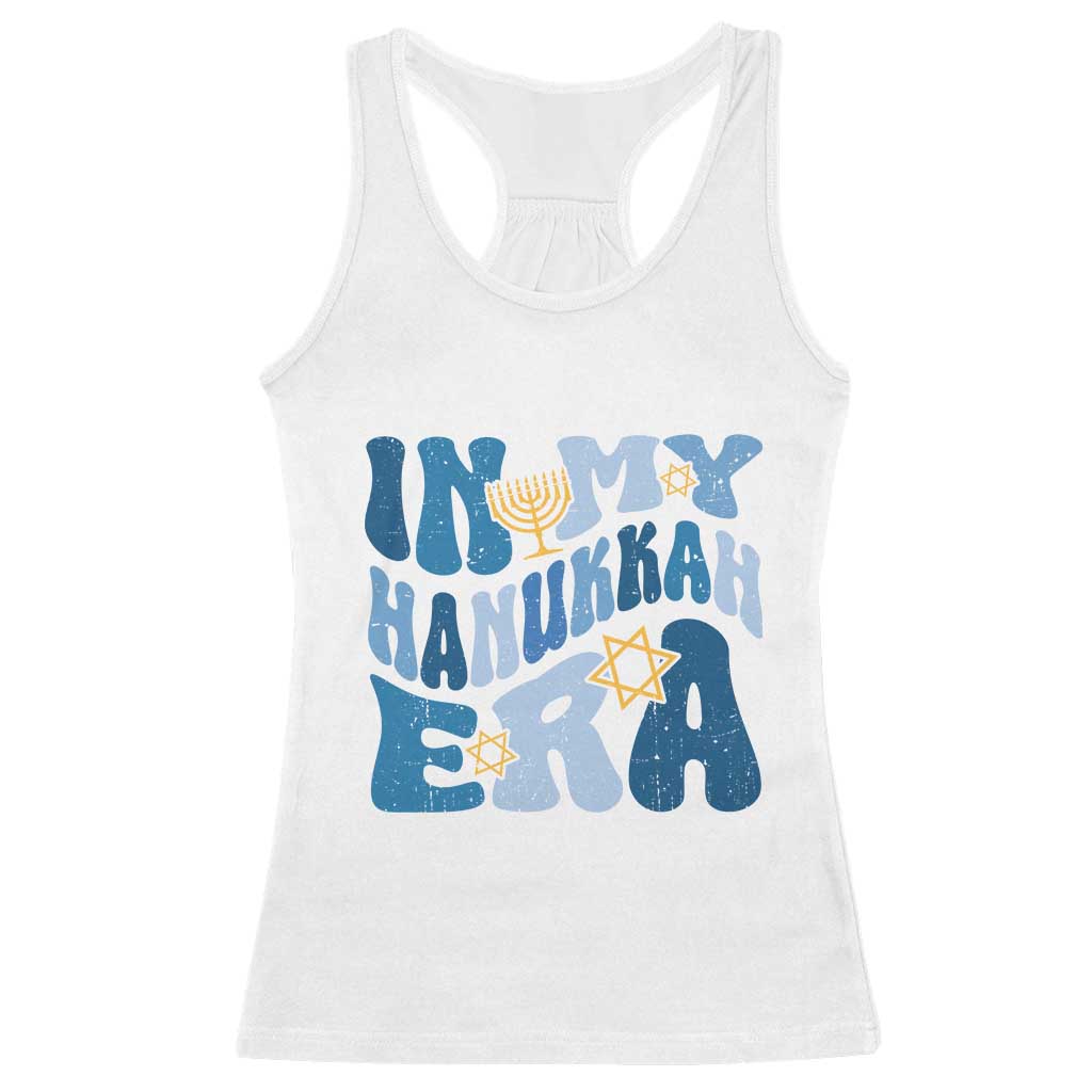 In My Hanukkah Era Racerback Tank Top Groovy Chanukkah Jewish