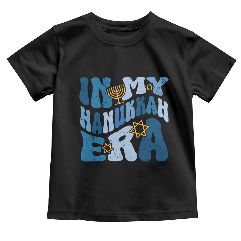 In My Hanukkah Era Toddler T Shirt Groovy Chanukkah Jewish