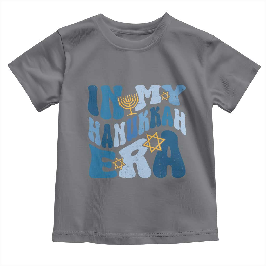 In My Hanukkah Era Toddler T Shirt Groovy Chanukkah Jewish