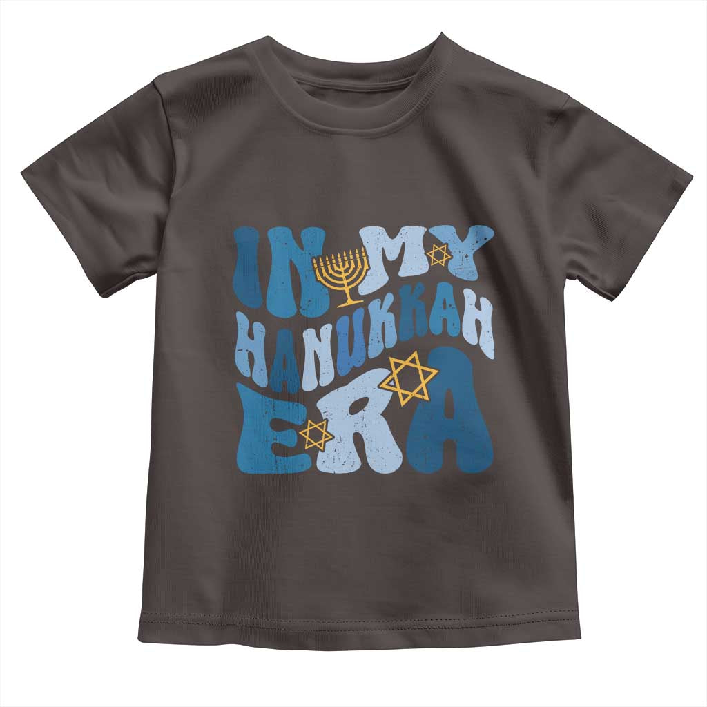 In My Hanukkah Era Toddler T Shirt Groovy Chanukkah Jewish