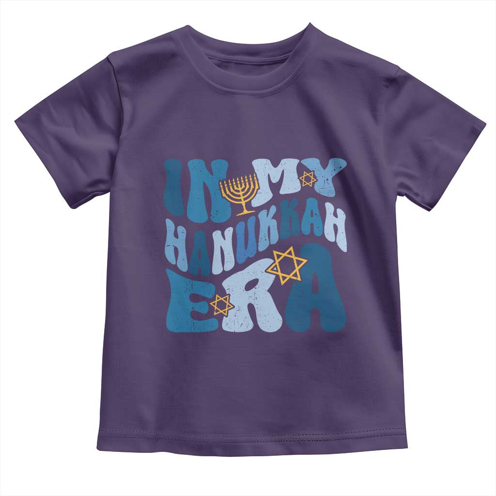 In My Hanukkah Era Toddler T Shirt Groovy Chanukkah Jewish