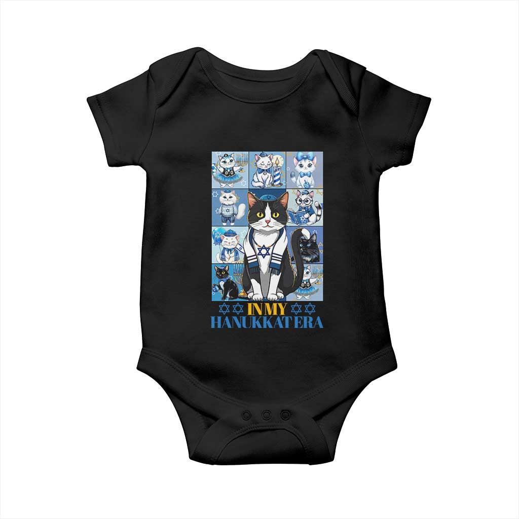 Hanukkah Cat Baby Onesie In My Hanukkat Era Cute Jewish Cats