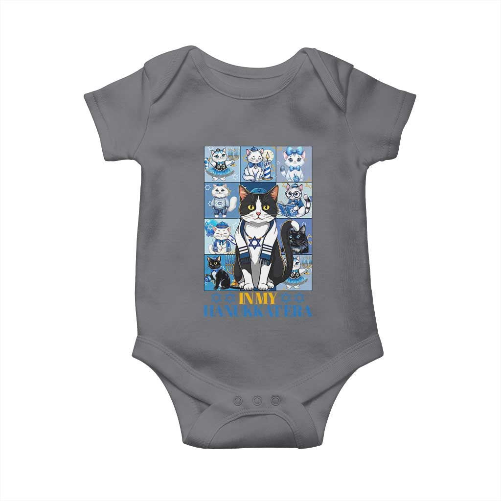 Hanukkah Cat Baby Onesie In My Hanukkat Era Cute Jewish Cats