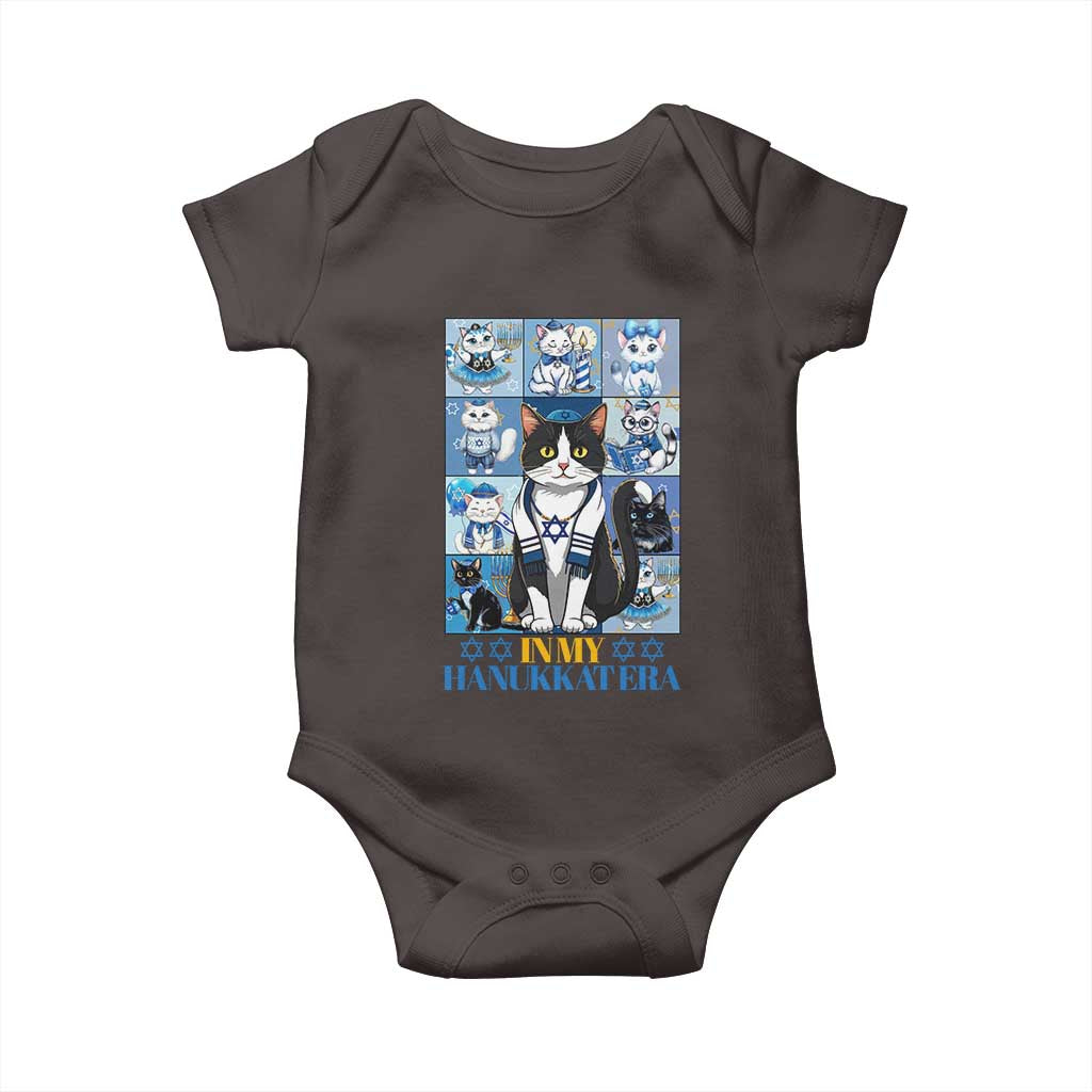 Hanukkah Cat Baby Onesie In My Hanukkat Era Cute Jewish Cats