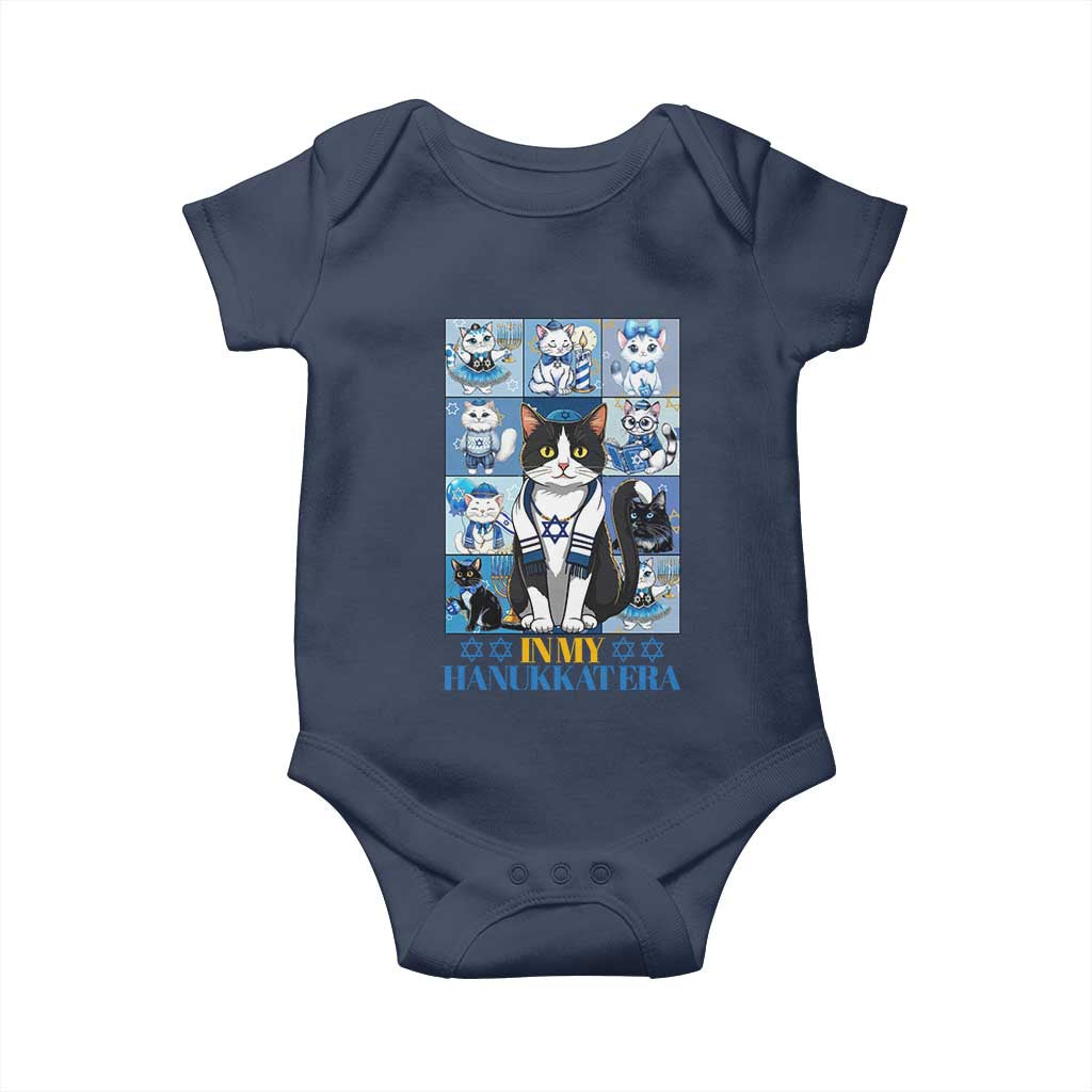 Hanukkah Cat Baby Onesie In My Hanukkat Era Cute Jewish Cats