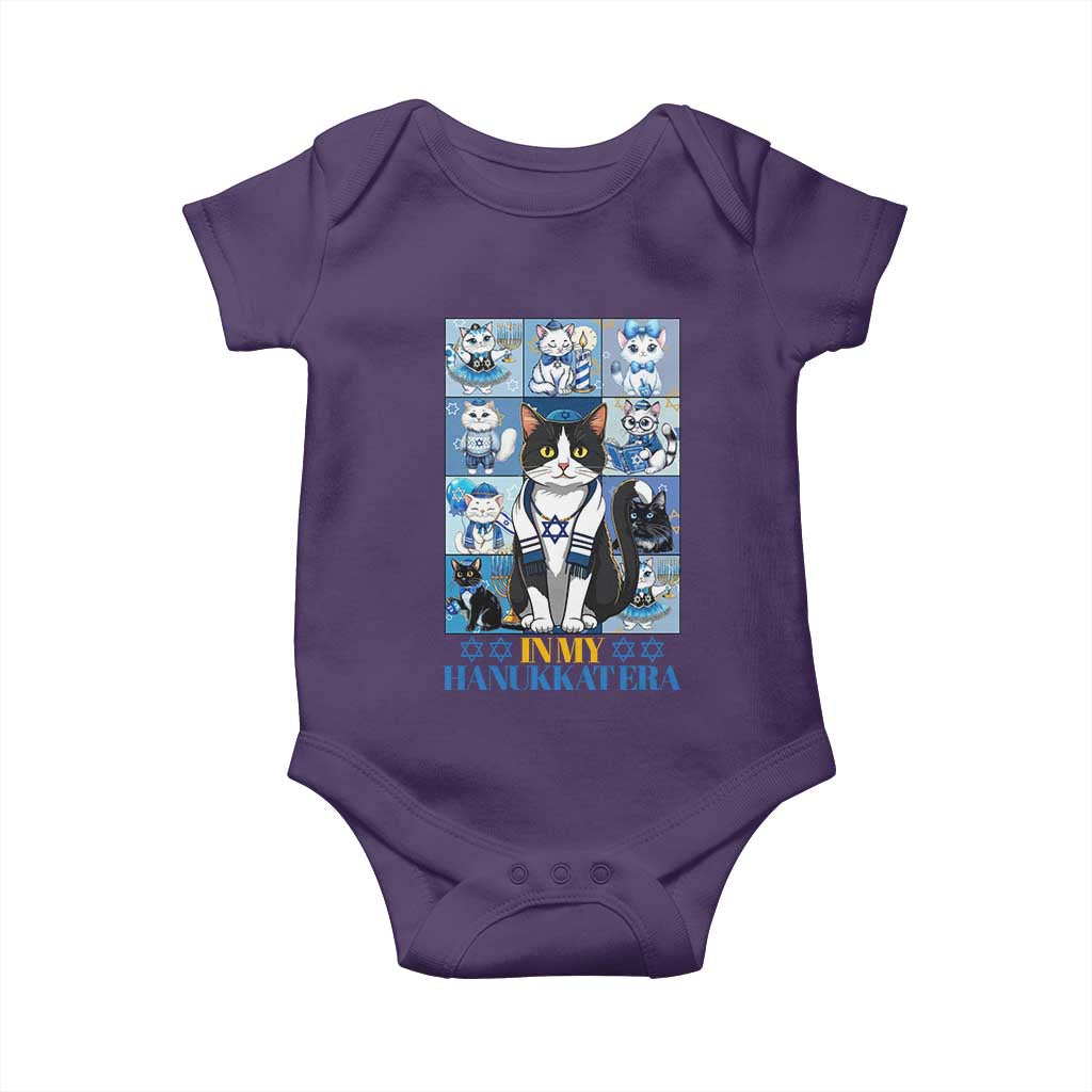 Hanukkah Cat Baby Onesie In My Hanukkat Era Cute Jewish Cats