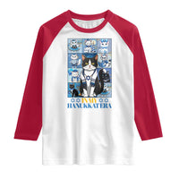 Hanukkah Cat Raglan Shirt In My Hanukkat Era Cute Jewish Cats