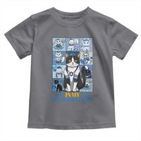 Hanukkah Cat Toddler T Shirt In My Hanukkat Era Cute Jewish Cats