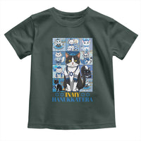 Hanukkah Cat Toddler T Shirt In My Hanukkat Era Cute Jewish Cats
