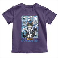 Hanukkah Cat Toddler T Shirt In My Hanukkat Era Cute Jewish Cats