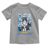 Hanukkah Cat Toddler T Shirt In My Hanukkat Era Cute Jewish Cats
