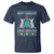 Hanukkah Christmas Cat T Shirt Happy Hanukkat Meowy Christmas - Wonder Print Shop