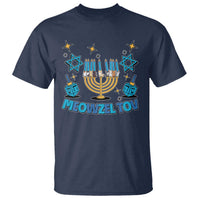 Funny Hanukkah Cat T Shirt Meowzel Tov Jewish Chanukkah - Wonder Print Shop
