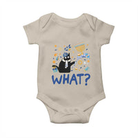 Funny Hanukkah Cat What Baby Onesie