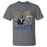 Funny Hanukkah Cat What T Shirt - Wonder Print Shop