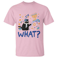 Funny Hanukkah Cat What T Shirt - Wonder Print Shop
