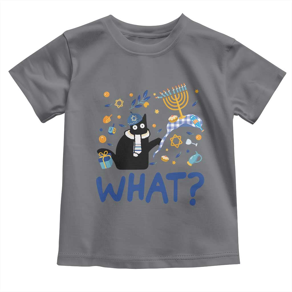 Funny Hanukkah Cat What Toddler T Shirt