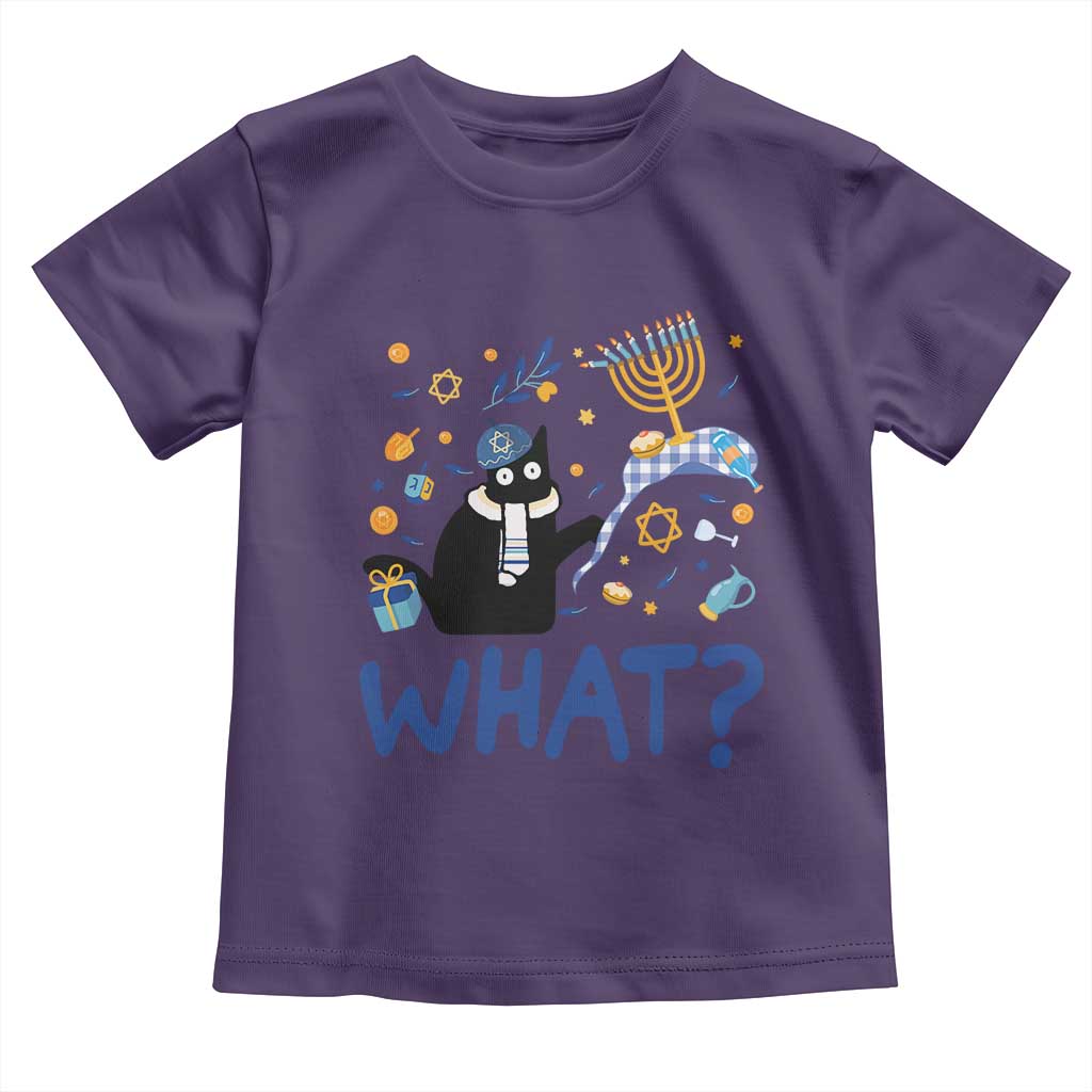 Funny Hanukkah Cat What Toddler T Shirt