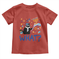 Funny Hanukkah Cat What Toddler T Shirt