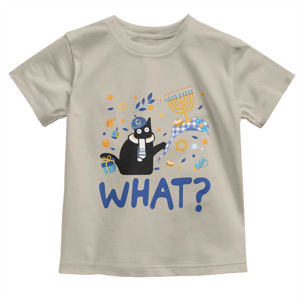 Funny Hanukkah Cat What Toddler T Shirt