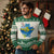 Funny Hanukkah Cat Ugly Christmas Sweater Kawaii Cat Eating Ramen Anime Jewish Kitten - Wonder Print Shop