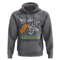 Funny Hanukkah Hoodie Challah At Ya Girl